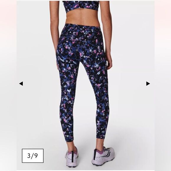 EXCELLENT CONDITION SWEATY BETTY POWER 7/8 GYM LEGGINGS SIZE SMALL - Picture 2 of 10